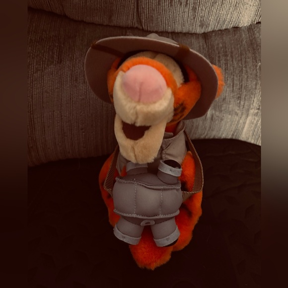 Disney Other - TIGGER Walt Disney World Safari Bean Bag Plush With Binoculars, 10”